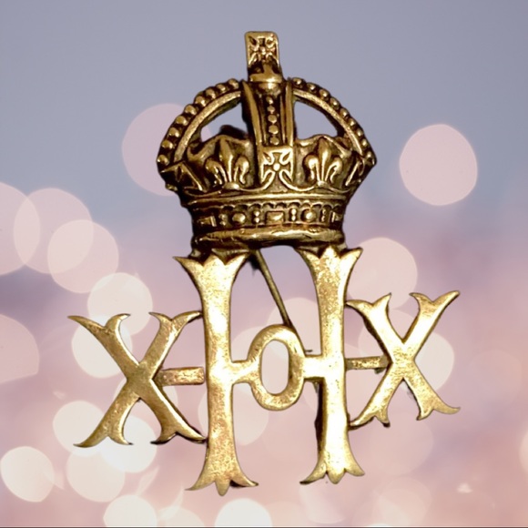 Antique British Military Cap Badge, The 20th Hussars 1896-1922 - Picture 1 of 4